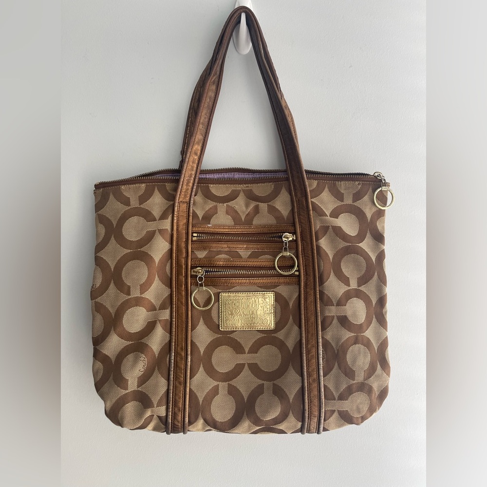 Coach Poppy Tote Bag